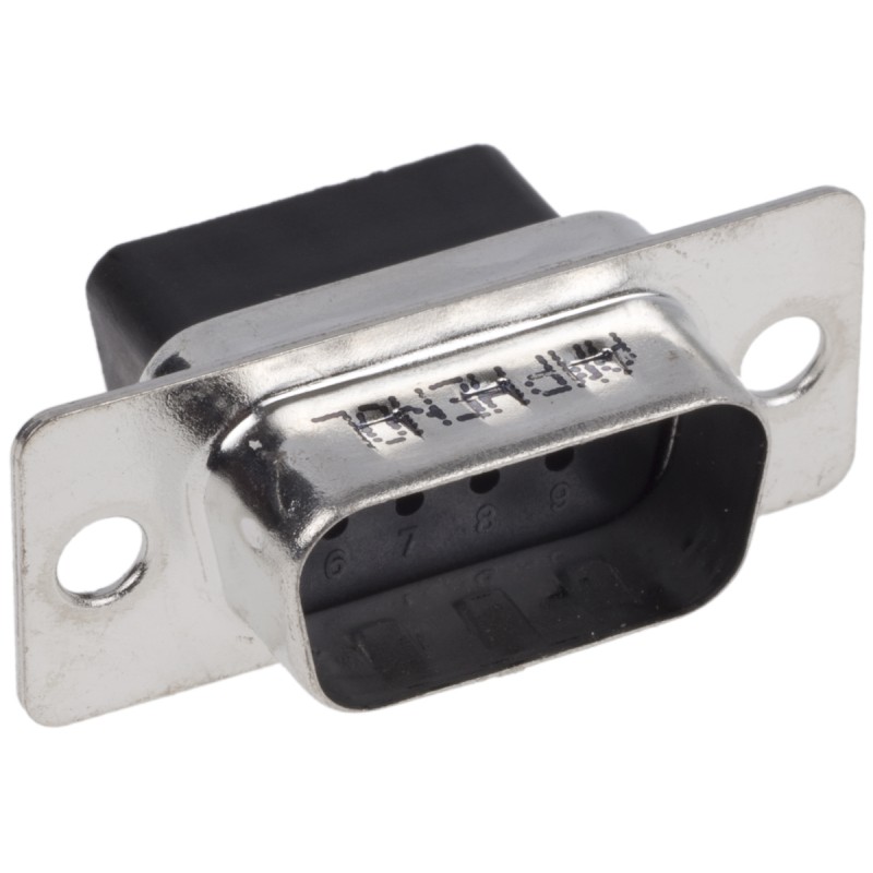 10 pcs - L177RRA15S Amphenol L177RR 15 Way Cable Mount D-sub Connector Socket, 2.74mm Pitch