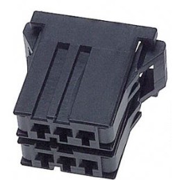 10 pcs - 2-178127-6 TE Connectivity, Dynamic 3000 Female Connector Housing, 3.81mm Pitch, 6 Way, 2 Row