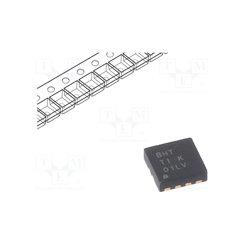 10 pcs : TPS61045DRBR - IC: PMIC, DC/DC converter, Uin: 1.8÷6VDC, Uout: 1.6÷28VDC, 300mA