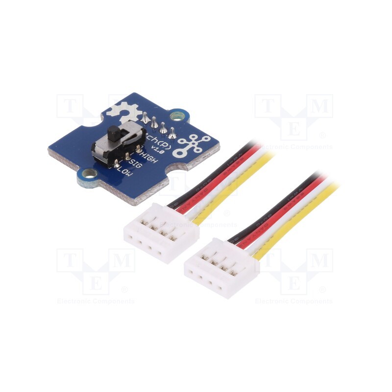 10 pcs : SWITCH(P) - Module: input, slide switch, Grove Interface (4-wire), Grove