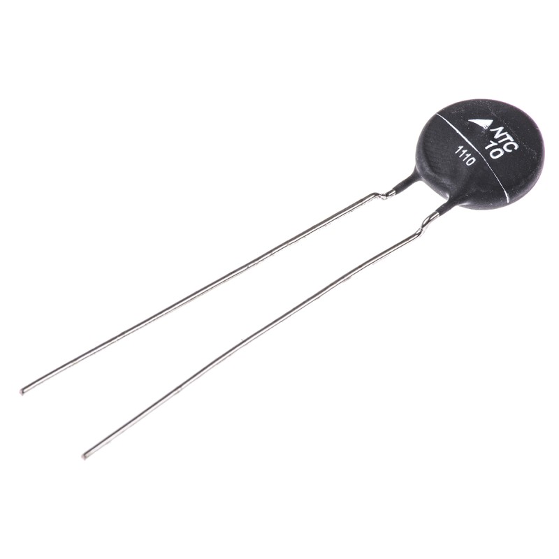 10 pcs - B57236S0100M000 EPCOS Thermistor, 10Ω Resistance, NTC Type, 11.5 x 6 x 16mm