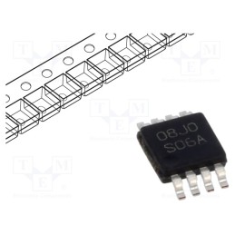 10 pcs : LM2621MM/NOPB - IC: PMIC, DC/DC converter, Uin: 1.2÷14VDC, Uout: 1.24÷14VDC, 1A
