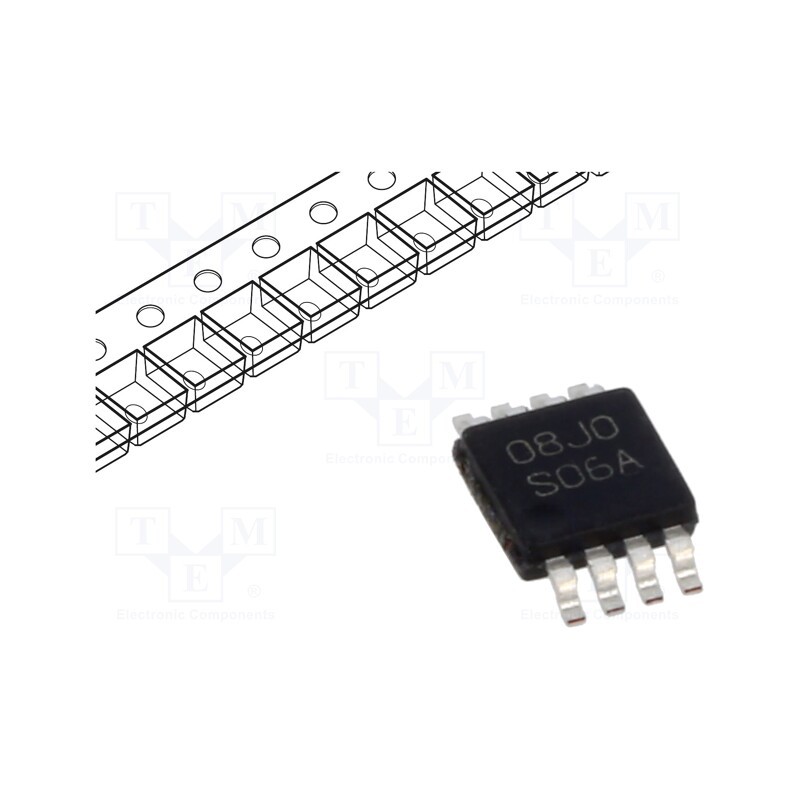 10 pcs : LM2621MM/NOPB - IC: PMIC, DC/DC converter, Uin: 1.2÷14VDC, Uout: 1.24÷14VDC, 1A