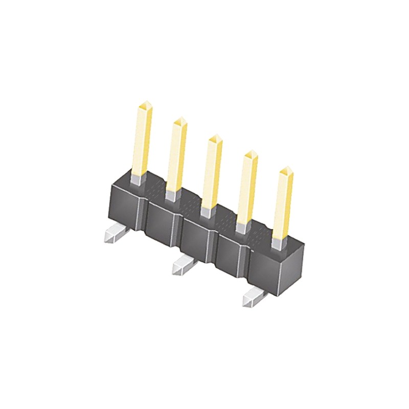 10 pcs - TSM-105-02-L-SV Samtec TSM Series Straight Surface Mount Pin Header, 5 Contact(s), 2.54mm Pitch, 1 Row(s), Unshrouded