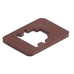 50 pcs - 733273002 GMN 209-3 NBR light brown Hirschmann Flat Gasket for use with GMN series cable socket