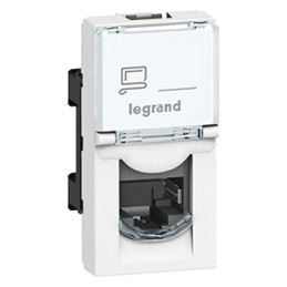 1 pcs - Legrand Telephone Socket 1-way