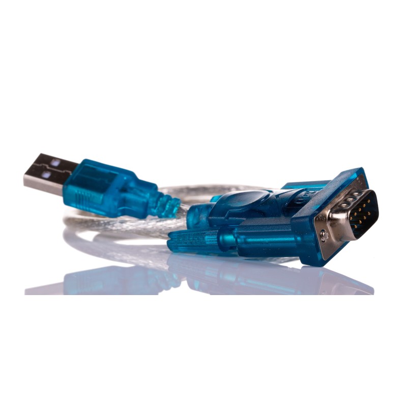 1 pcs - RS PRO RS232 USB A Male to DB-9 Male Converter Cable