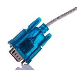 1 pcs - RS PRO RS232 USB A Male to DB-9 Male Converter Cable