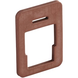 50 pcs - 731423002 GM 207-3 NBR light brown Hirschmann Brown Flat Gasket for use with GB series cable socket