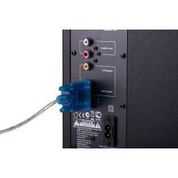 1 pcs - RS PRO RS232 USB A Male to DB-9 Male Converter Cable