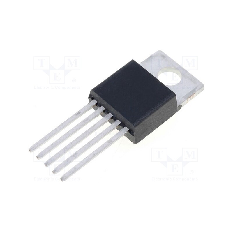 10 pcs : LM2576HVT-12 - IC: PMIC, DC/DC converter, Uin: 15÷60V, Uout: 12V, 3A, TO220-5, Ch: 1