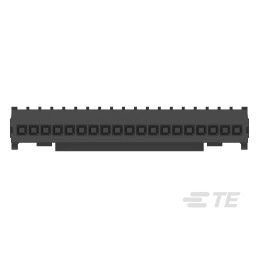 10 pcs - 1-2355088-9 TE Connectivity MICRO CT Series Straight Cable Mount, IDC PCB Socket, 19-Contact, 1-Row, 1.2mm Pitch, IDC T