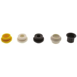 10 pcs - PXP6088 Bulgin 6000 Series Buccaneer Series Black, Grey, White, Yellow Plastic Cable Gland, PG13.5 Thread, 4mm Min, 10m