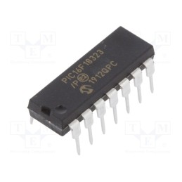 10 pcs : PIC16F18323-I/P - IC: PIC microcontroller, PIC16