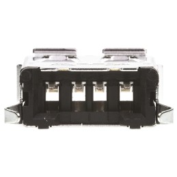 10 pcs - 1734366-1 TE Connectivity Straight, Through Hole, Socket Type A USB Connector