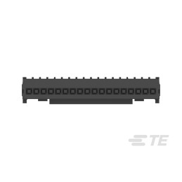 10 pcs - 1-2355088-8 TE Connectivity MICRO CT Series Straight Cable Mount, IDC PCB Socket, 18-Contact, 1-Row, 1.2mm Pitch, IDC T