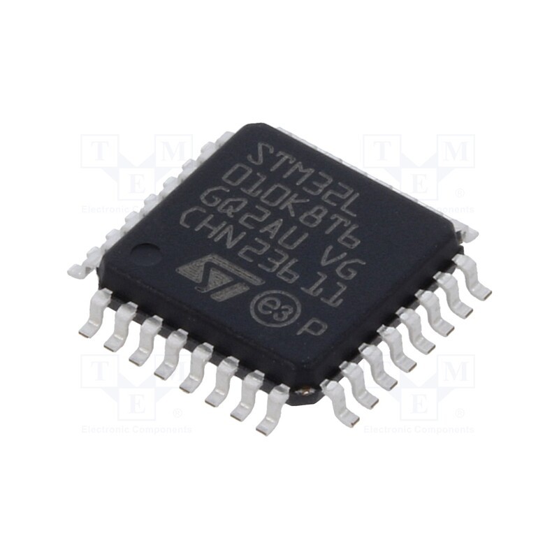 10 pcs : STM32L010K8T6 - IC: ARM microprocessor, 32MHz, LQFP32, 1.8÷3.6VDC, -40÷85°C, Cmp: 2