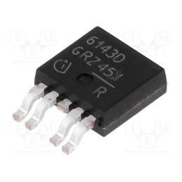 10 pcs : BTS6143D - IC: power switch, high-side, 33A, Ch: 1, N-Channel, SMD, DPAK5
