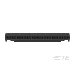 10 pcs - 2-2355088-5 TE Connectivity MICRO CT Series Straight Cable Mount, IDC PCB Socket, 25-Contact, 1-Row, 1.2mm Pitch, IDC T