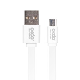 10 pcs - BNC1M-White OKdo Micro USB Noodle Cable - 1m White