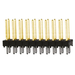 10 pcs - TSW-110-14-L-D Samtec TSW Series Straight Through Hole Pin Header, 20 Contact(s), 2.54mm Pitch, 2 Row(s), Unshrouded