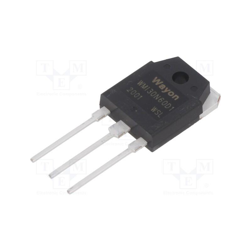 10 pcs : WMI30N60D1 - Transistor: N-MOSFET, unipolar, 600V, 30A, TO3P