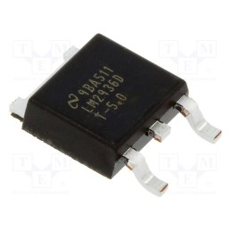 10 pcs : LM2936DT-5.0/NOPB - IC: voltage regulator, LDO,fixed, 5V, 0.05A, TO252-3, SMD,