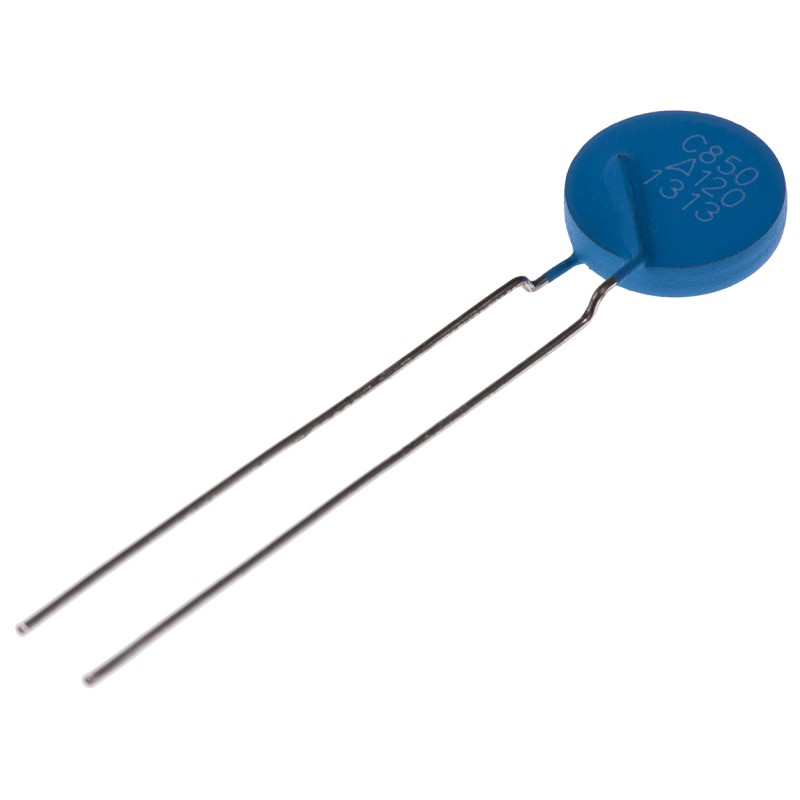 10 pcs - B59850C0120A070 EPCOS Thermistor, 10Ω Resistance, PTC Type, 13.5 x 5 x 17mm