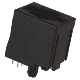 10 pcs - 5558872-1 TE Connectivity 5558872 Series Female RJ22 Connector, Through Hole, Cat3, UTP Shield