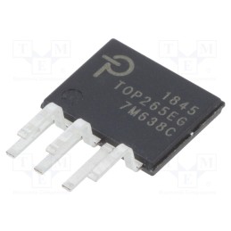 10 pcs : TOP265EG - IC: PMIC, AC/DC switcher,SMPS controller, 59.4÷145kHz, eSIP-7C
