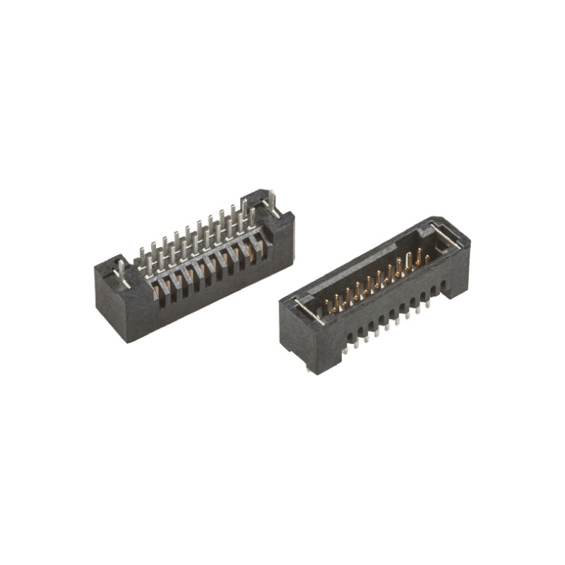 10 pcs - TFM-105-01-S-D-WT Samtec TFM Series Straight Through Hole PCB Header, 10 Contact(s), 1.27mm Pitch, 2 Row(s), Shrouded