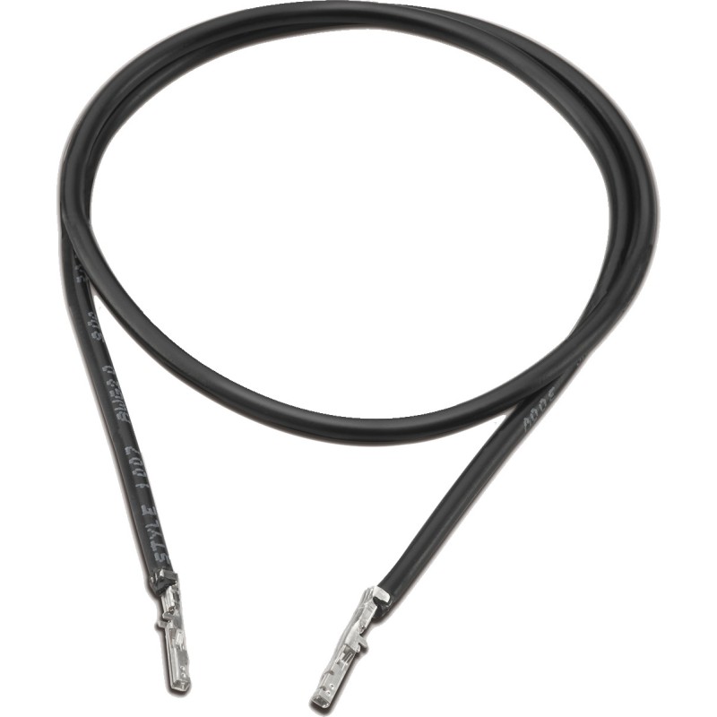 10 pcs - 662462426030 Wurth Elektronik Female WR-MPC3 to Female WR-MPC3 Crimped Wire, 300mm, 26AWG, Black
