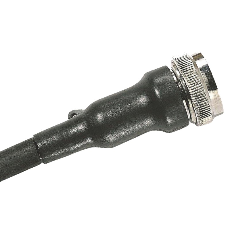 1 pcs - HellermannTyton Cable Boot Black, Fluid Resistant Elastomer Adhesive Lined, 43mm