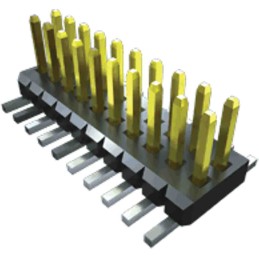 10 pcs - FTM-103-02-F-DV Samtec FTM Series Vertical Pin Header, 6 Contact(s), 1.0mm Pitch, 2 Row(s), Unshrouded