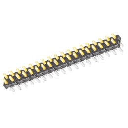 10 pcs - TMM-104-01-G-D Samtec TMM Series Straight Through Hole Pin Header, 8 Contact(s), 2.0mm Pitch, 2 Row(s), Unshrouded