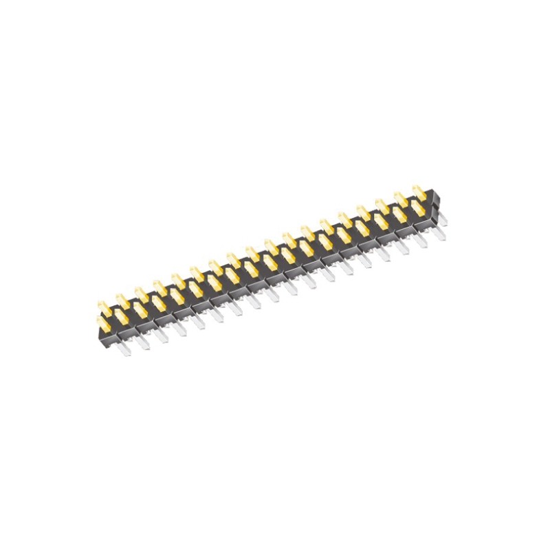 10 pcs - TMM-104-01-G-D Samtec TMM Series Straight Through Hole Pin Header, 8 Contact(s), 2.0mm Pitch, 2 Row(s), Unshrouded