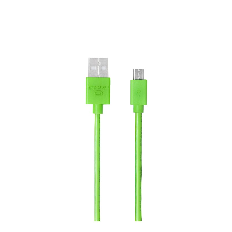 10 pcs - MEFUSBG30AV1 Micro:bit 30cm USB Cable - Green