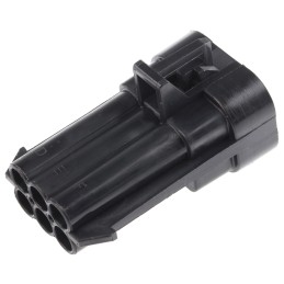 10 pcs - 12124107 Delphi, Metri-Pack 150 Automotive Connector Plug 6 Way, Crimp Termination