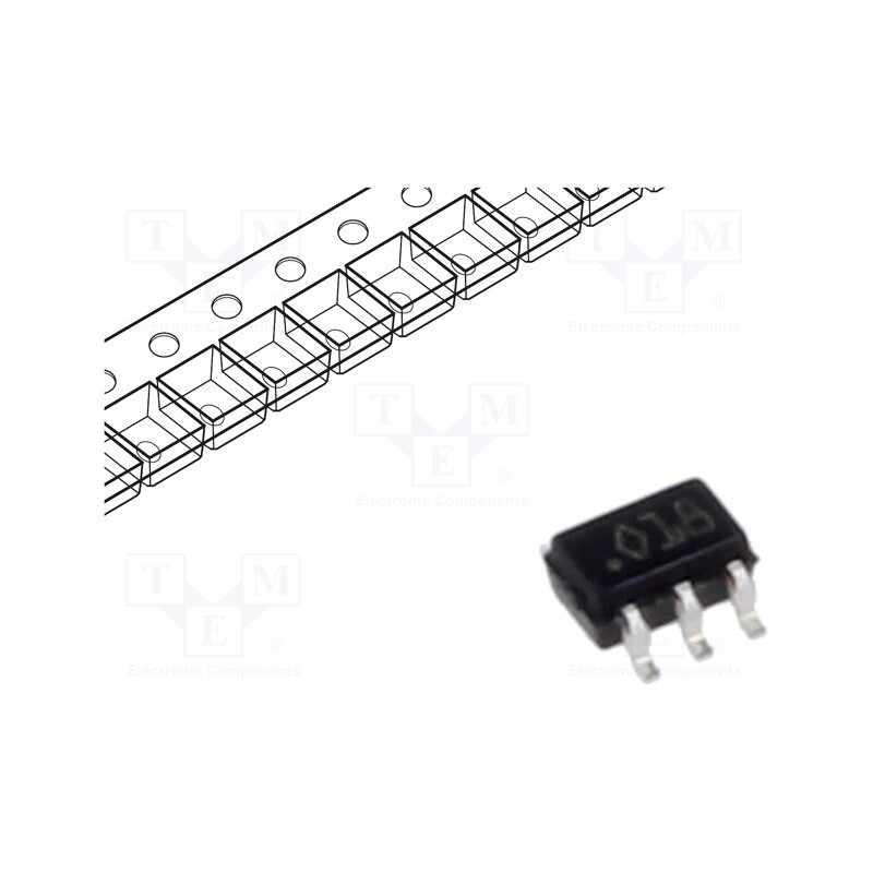 10 pcs : TSC212IYCT - IC: instrumentation amplifier, 6kHz, Ch: 1, SC70-6, Iquiesc: 115uA
