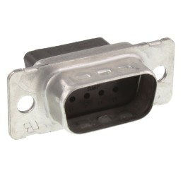 10 pcs - 205204-4 TE Connectivity Amplimite HDP-20 9 Way Cable Mount D-sub Connector Plug