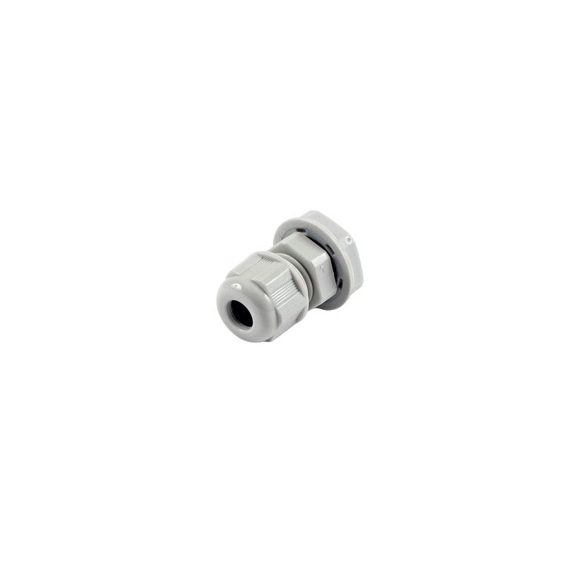 10 pcs - 1427NCGPG7G Hammond 1427NCG Series Grey Nylon Cable Gland, PG7 Thread, 3mm Min, 7mm Max, IP68