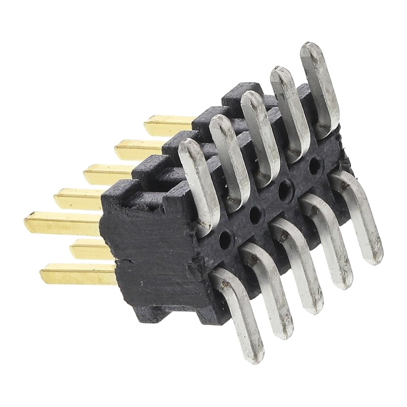 10 pcs - FTSH-105-01-F-DV Samtec FTSH Series Straight Surface Mount Pin Header, 10 Contact(s), 1.27mm Pitch, 2 Row(s), Unshroude