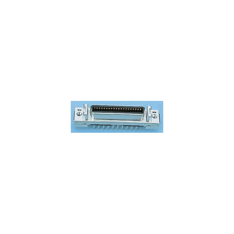1 pcs - 3M 102 Series Straight Through Hole Mount PCB Socket, 14-Contact, 2-Row, 1.27mm Pitch, Solder Termination