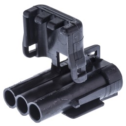 10 pcs - 12020827 Delphi, Weather-Pack Automotive Connector Plug 3 Way, Crimp Termination