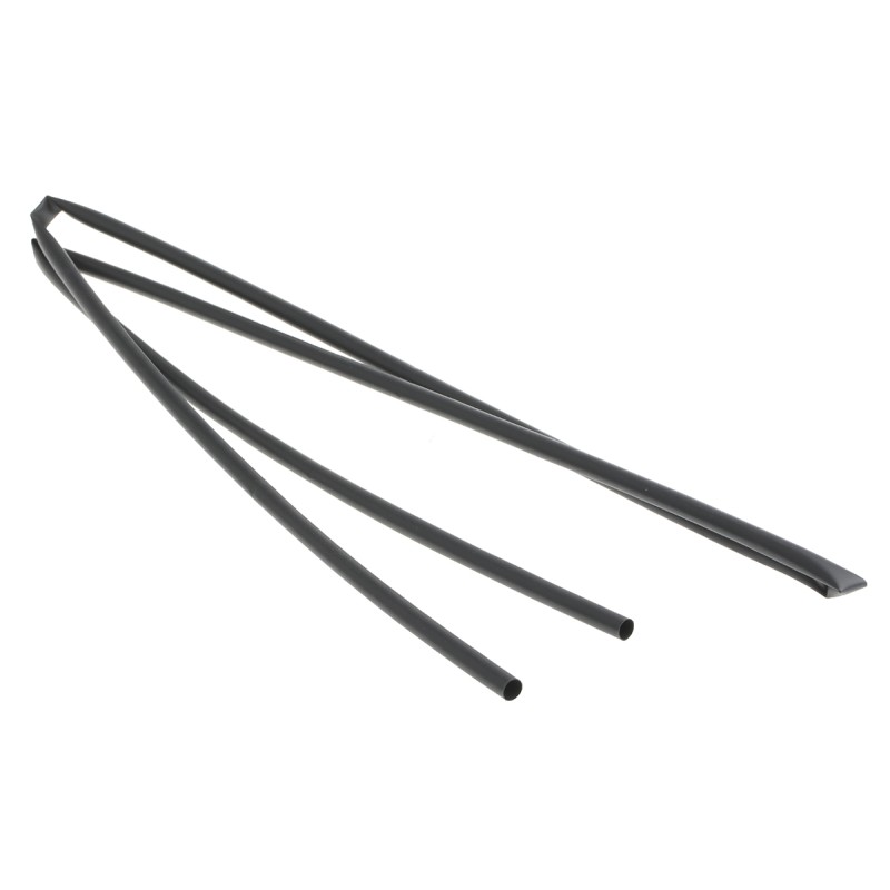 10 pcs - RNF-100-3/16-0-STK TE Connectivity Heat Shrink Tubing, Black 4.8mm Sleeve Dia. x 1.2m Length 2:1 Ratio, RNF-100 Series