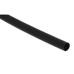 10 pcs - RNF-100-3/16-0-STK TE Connectivity Heat Shrink Tubing, Black 4.8mm Sleeve Dia. x 1.2m Length 2:1 Ratio, RNF-100 Series