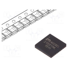 10 pcs : MIC2155YML-TR - IC: PMIC, DC/DC converter, Uin: 4.5÷14.5VDC, Uout: 0.7÷3.6VDC, 25A