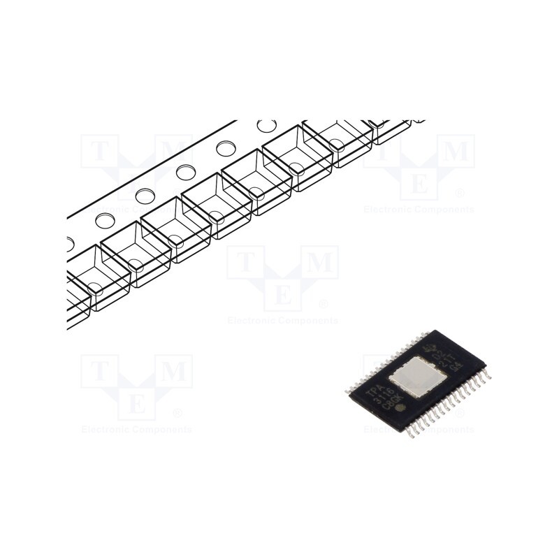 10 pcs : TPA3116D2DADR - IC: audio amplifier, Pout: 100W, 4.5÷26VDC, Ch: 2, Amp.class: D, 4Ω