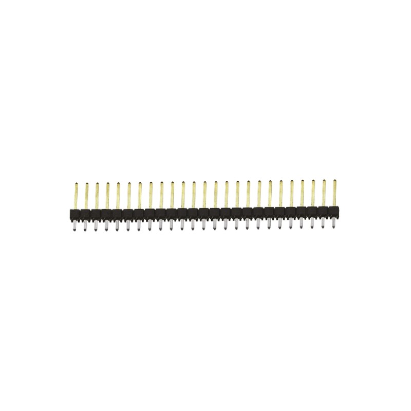 10 pcs - TSW-125-14-L-S Samtec TSW Series Straight Through Hole Pin Header, 25 Contact(s), 2.54mm Pitch, 1 Row(s), Unshrouded