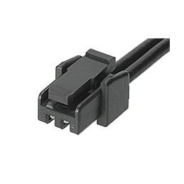 10 pcs - 45111-0200 Molex 2 Way Female Micro-Lock Plus to 2 Way Female Micro-Lock Plus Wire to Board Cable, 50mm